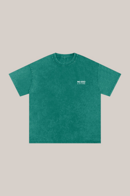 Define | Snow Washed Oversized Cotton T-Shirt