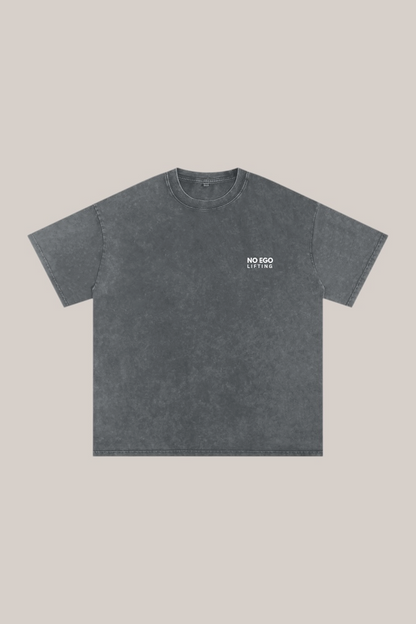 Define | Snow Washed Oversized Cotton T-Shirt