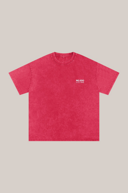 Define | Snow Washed Oversized Cotton T-Shirt