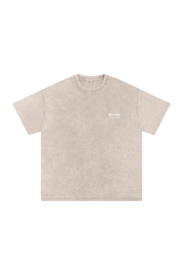 Define | Snow Washed Oversized Cotton T-Shirt