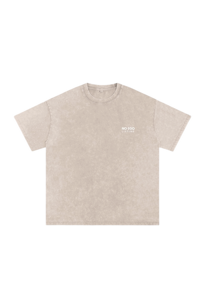 Define | Snow Washed Oversized Cotton T-Shirt