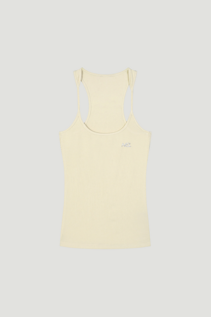 Slim Fit Ribbed Racerback Tank Top