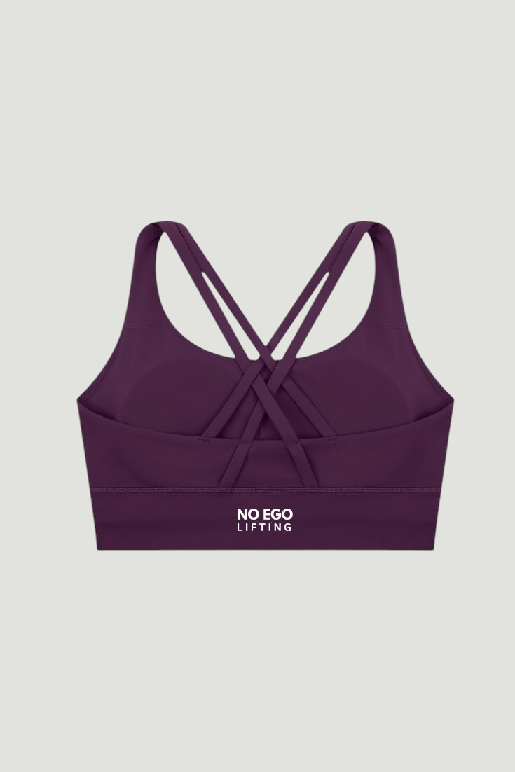 Strappy Criss-Cross Sports Bra
