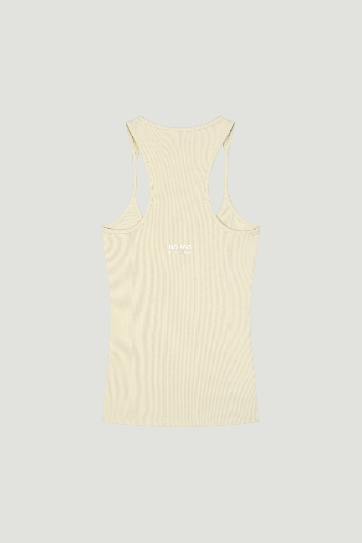 Slim Fit Ribbed Racerback Tank Top