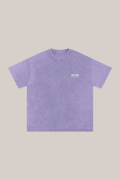Define | Snow Washed Oversized Cotton T-Shirt
