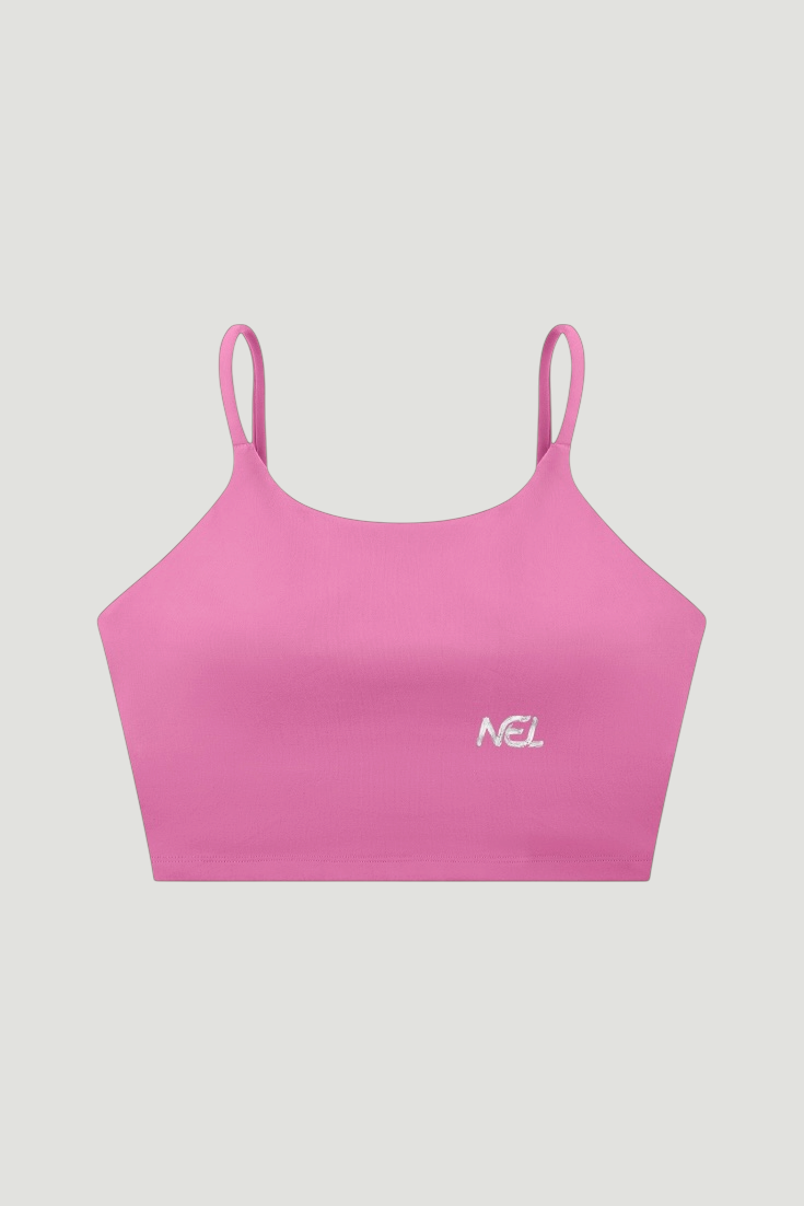 Spaghetti Strap Yoga Sports Bra