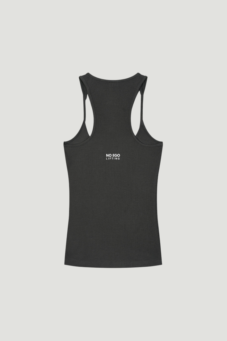Slim Fit Ribbed Racerback Tank Top
