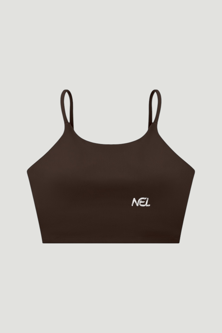 Spaghetti Strap Yoga Sports Bra