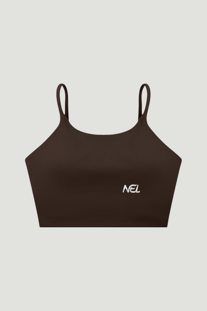 Spaghetti Strap Yoga Sports Bra