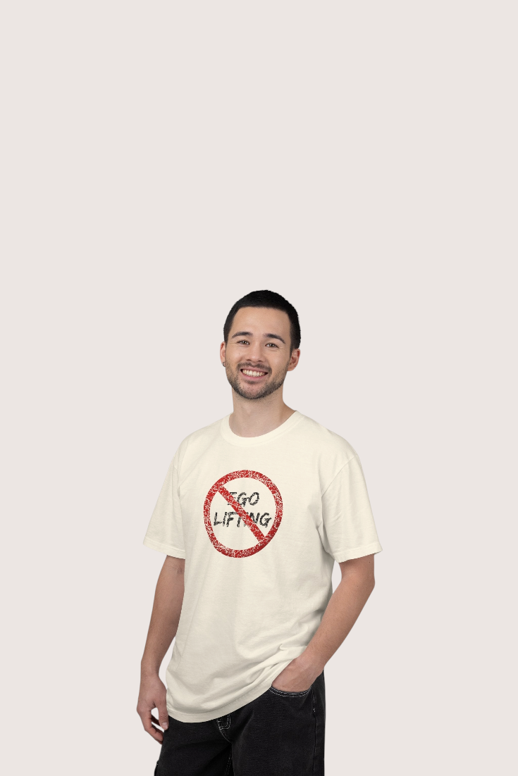 Centered | Inverted Logo | Relaxed Fit Tee
