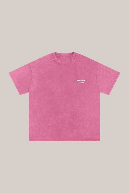 Define | Snow Washed Oversized Cotton T-Shirt