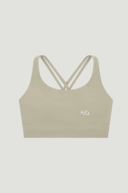 Strappy Criss-Cross Sports Bra