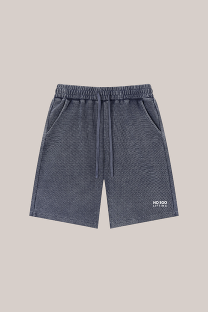 Mineral Wash Waffle Knit Shorts